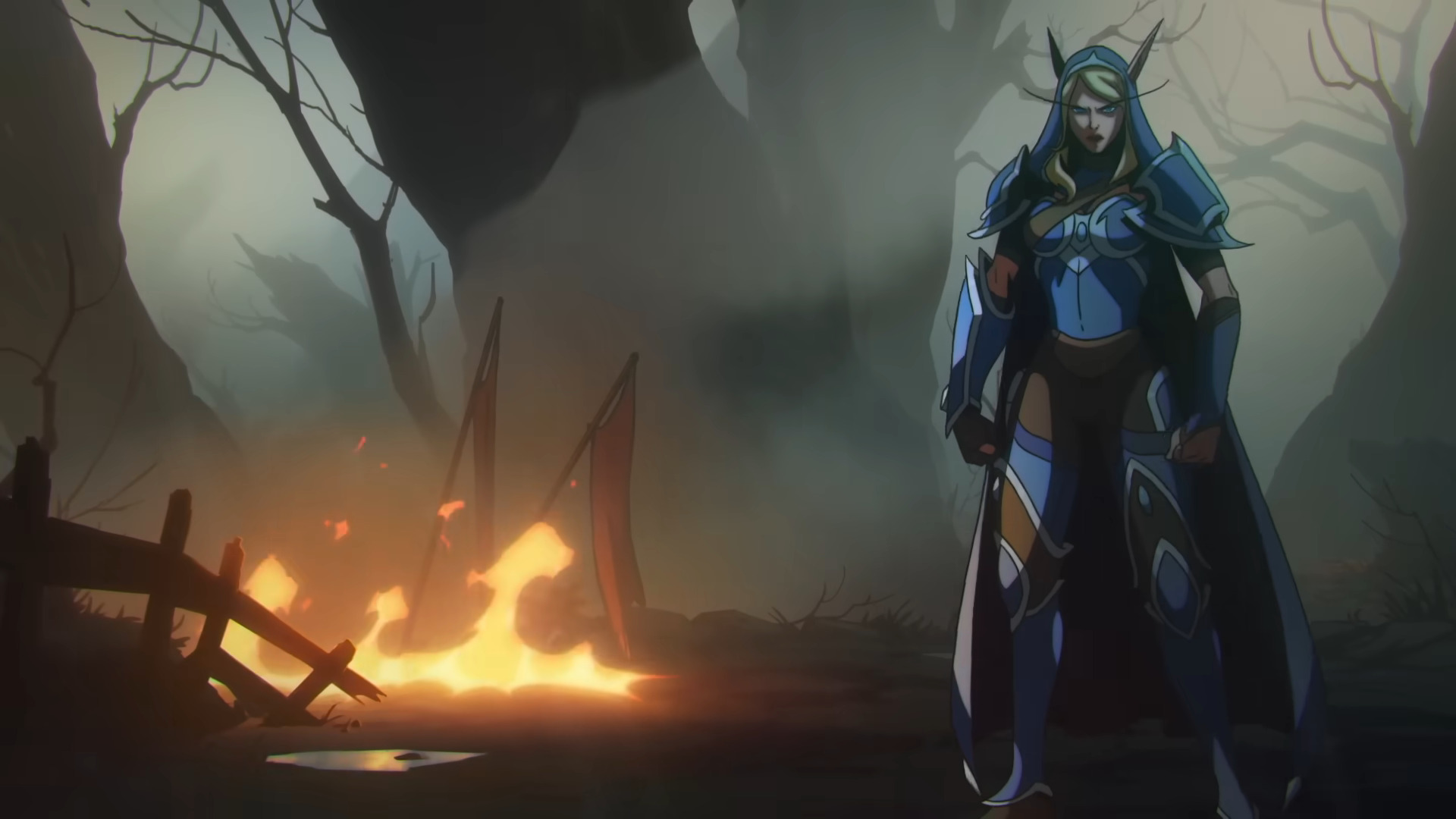 アレリアを描いた新しい短編アニメ「World of Warcraft: Light and Shadow」が公開された